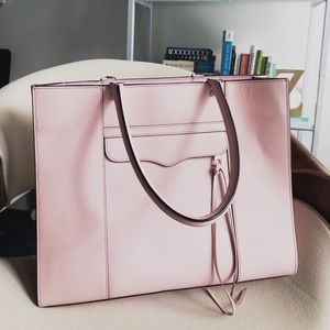 Rebecca Minkoff Large Mab Tote in Baby Pink